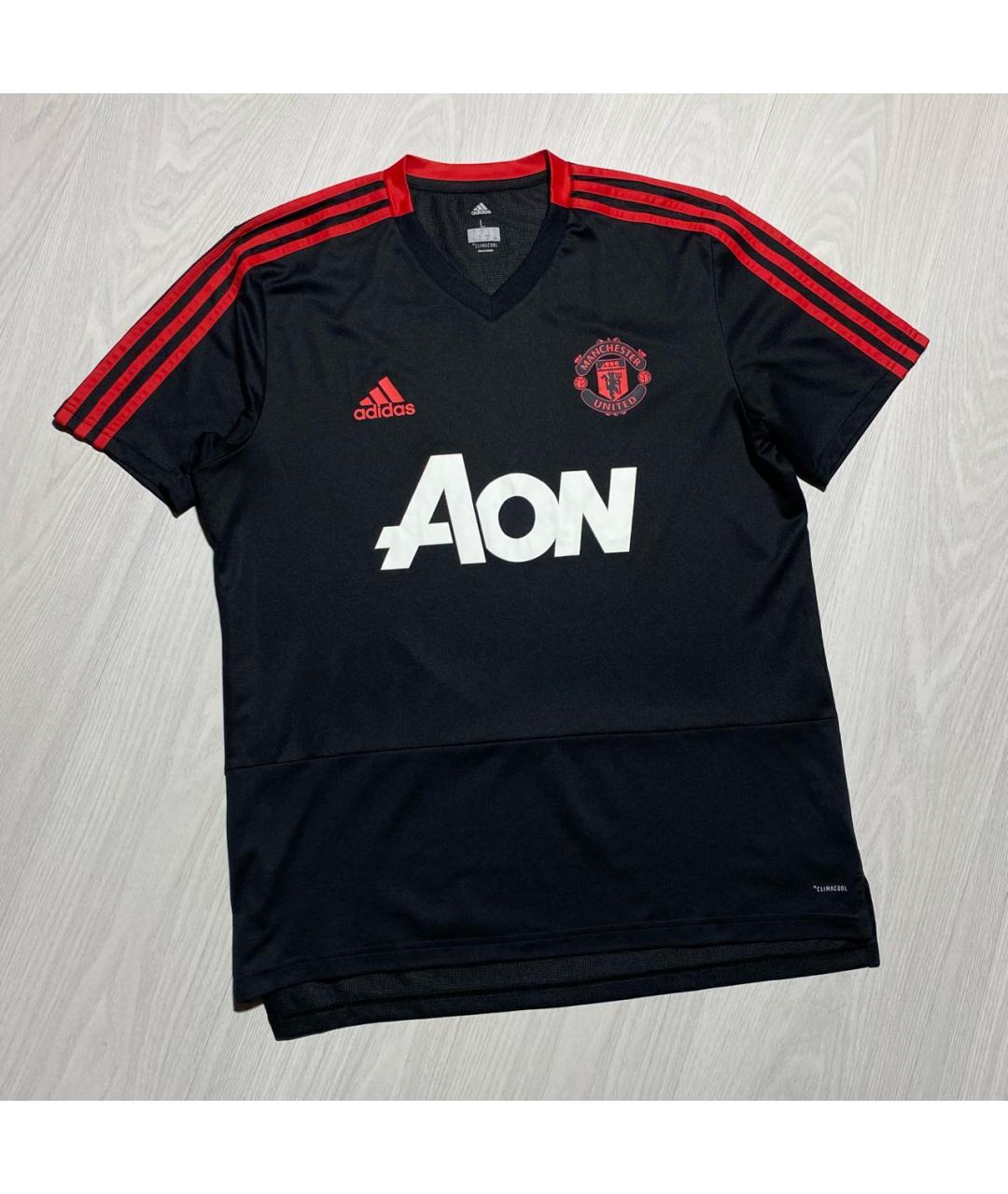 ADIDAS Черная синтетическая футболка, фото 5