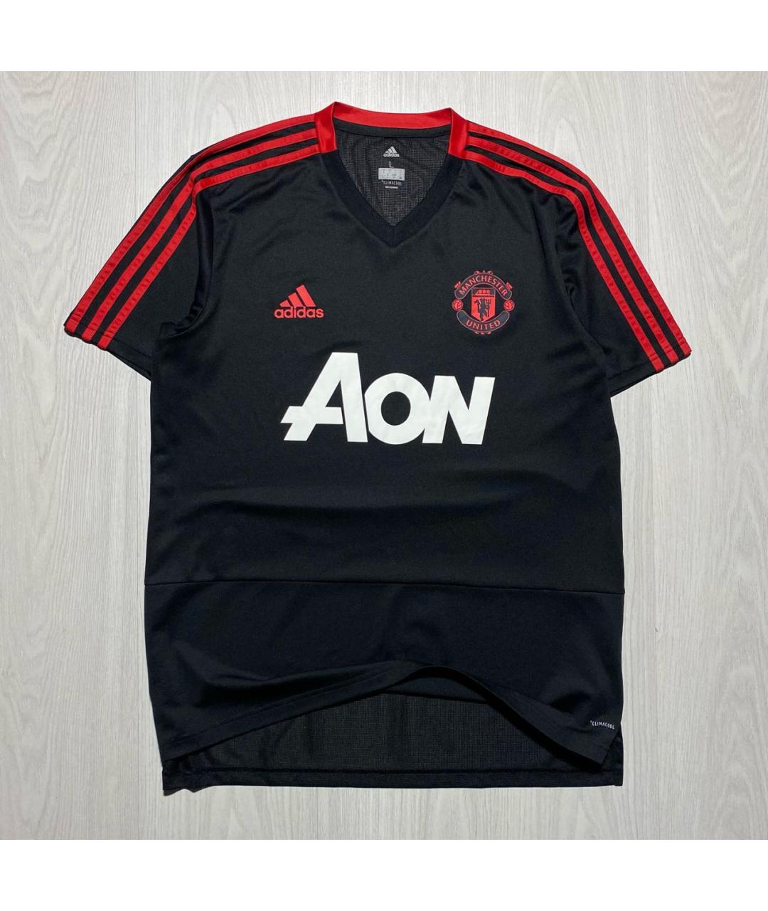 ADIDAS Черная синтетическая футболка, фото 9