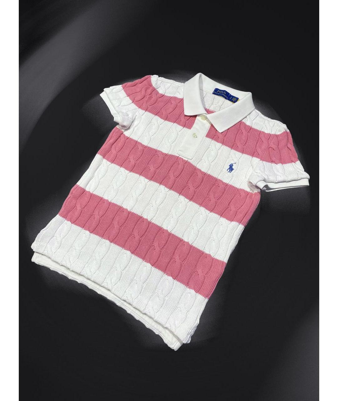 POLO RALPH LAUREN Белый хлопковый джемпер / свитер, фото 3