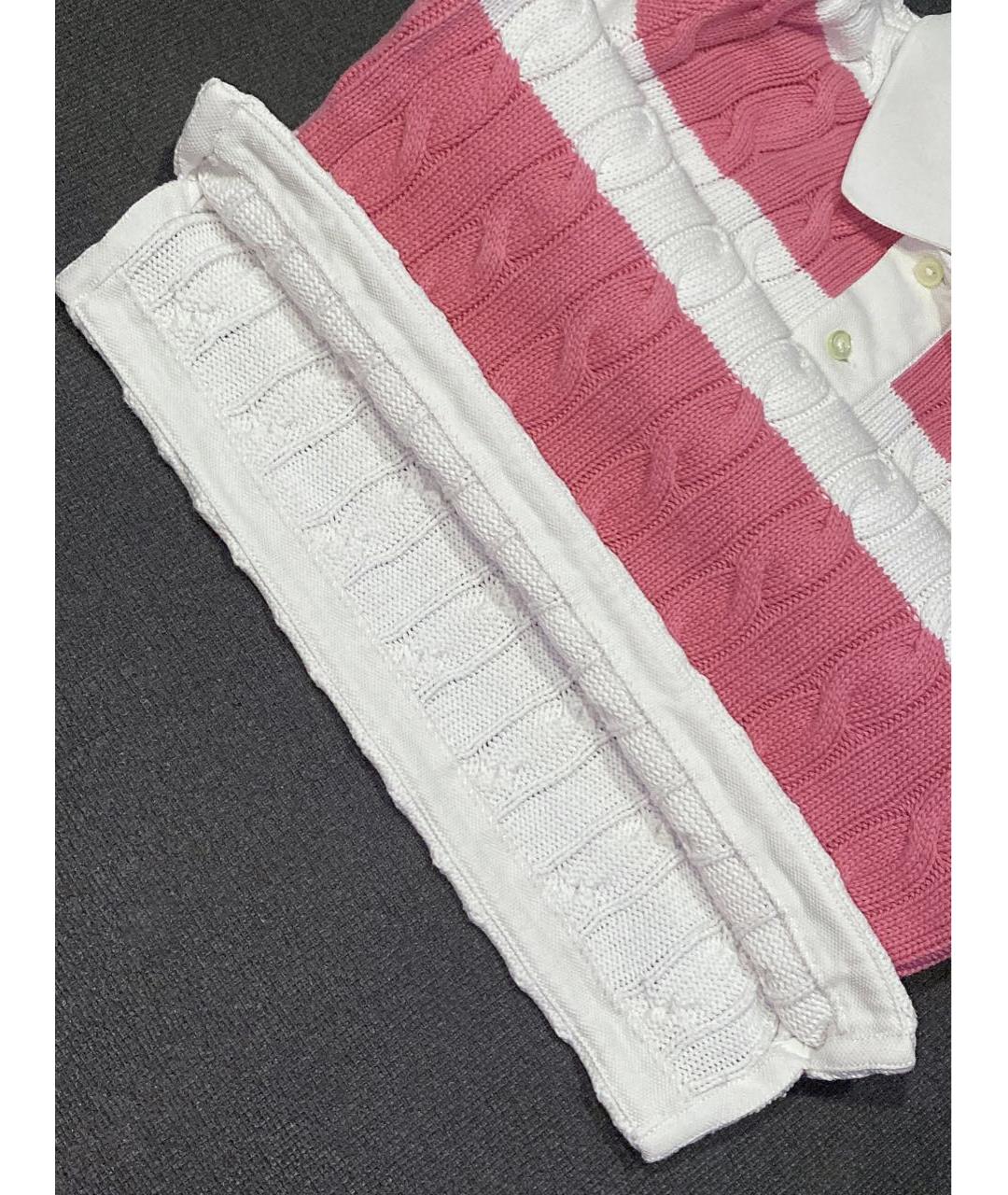 POLO RALPH LAUREN Белый хлопковый джемпер / свитер, фото 6