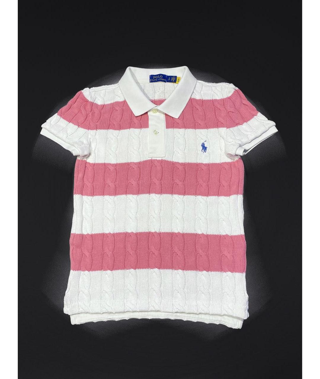 POLO RALPH LAUREN Белый хлопковый джемпер / свитер, фото 2