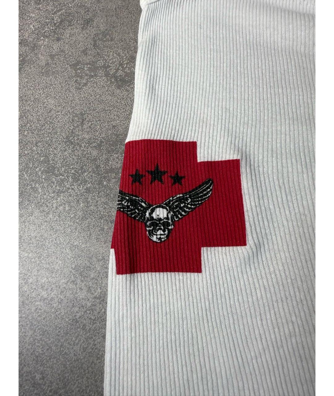 CHROME HEARTS Белая хлопковая майка, фото 4