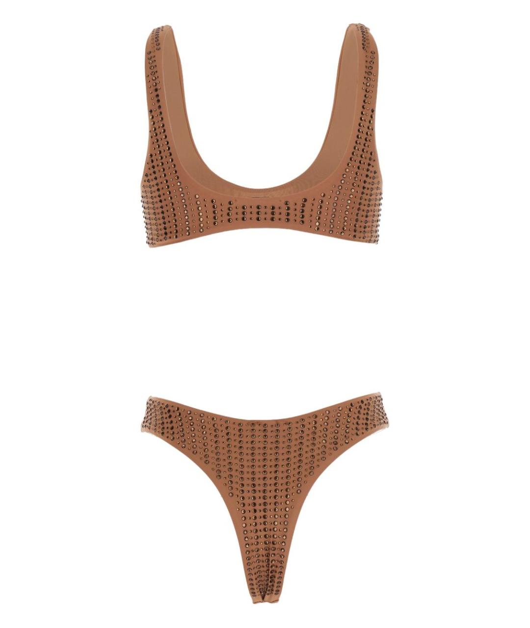 VENUJA Коричневый купальник, фото 2