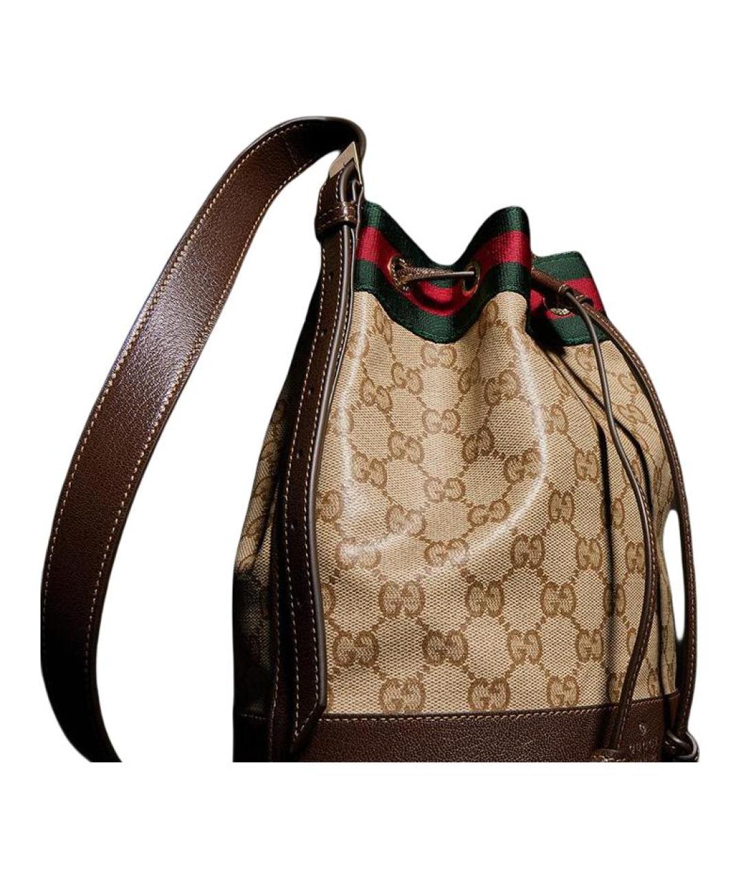 GUCCI Коричневая сумка через плечо, фото 2