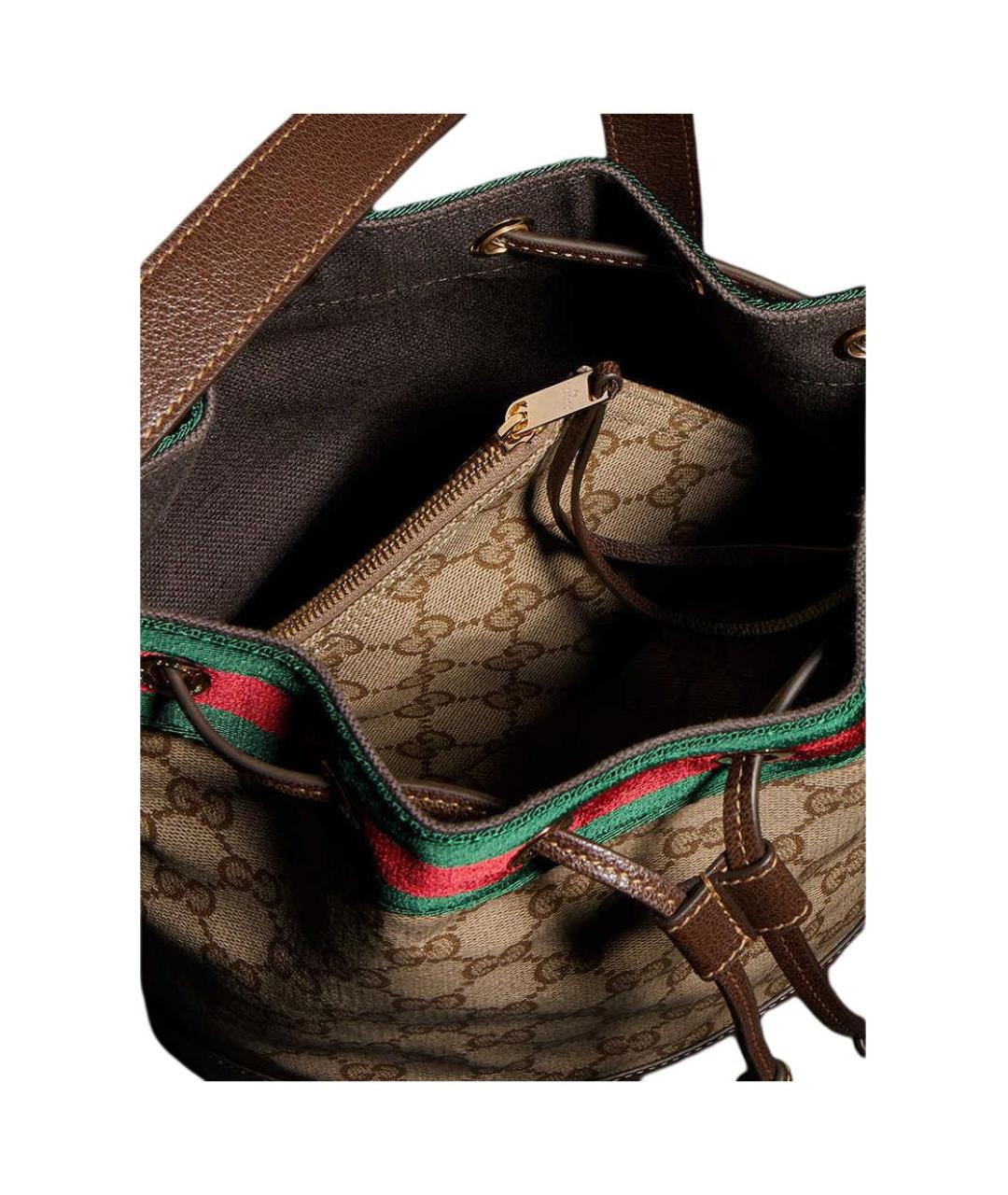 GUCCI Коричневая сумка через плечо, фото 4