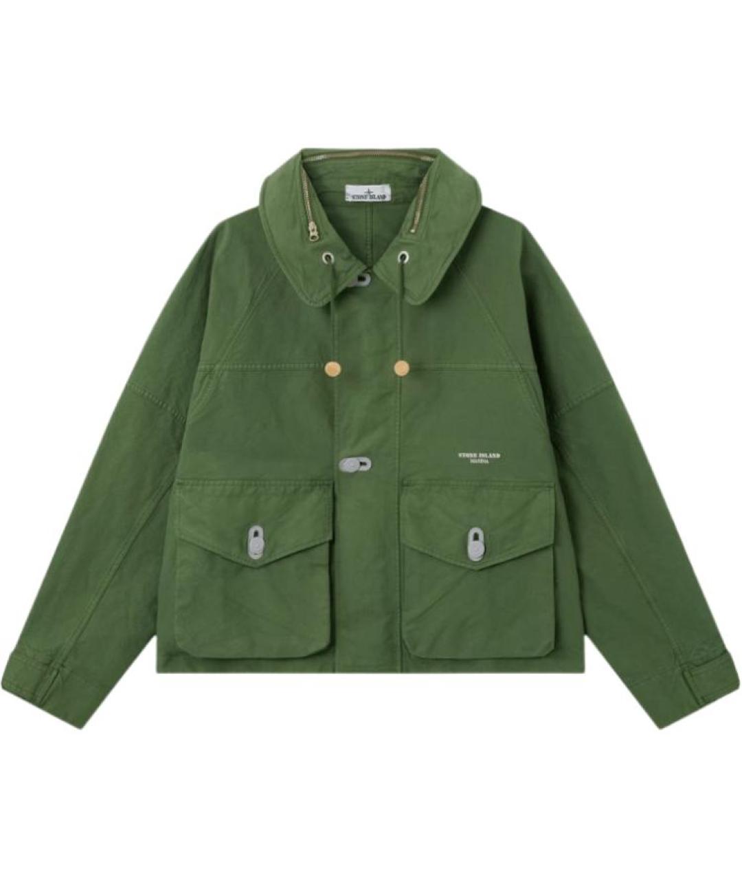 STONE ISLAND Зеленая куртка, фото 1