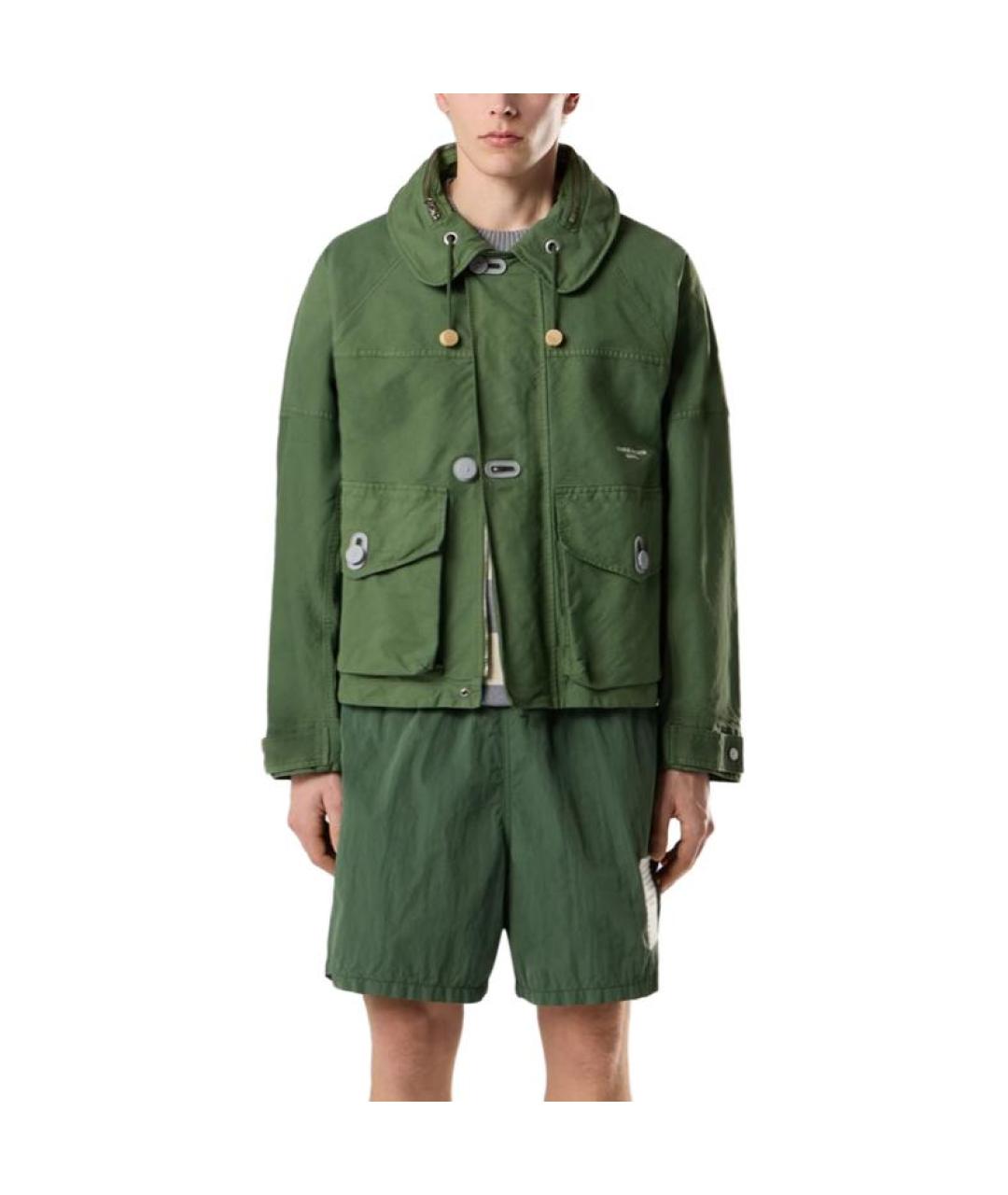 STONE ISLAND Зеленая куртка, фото 3