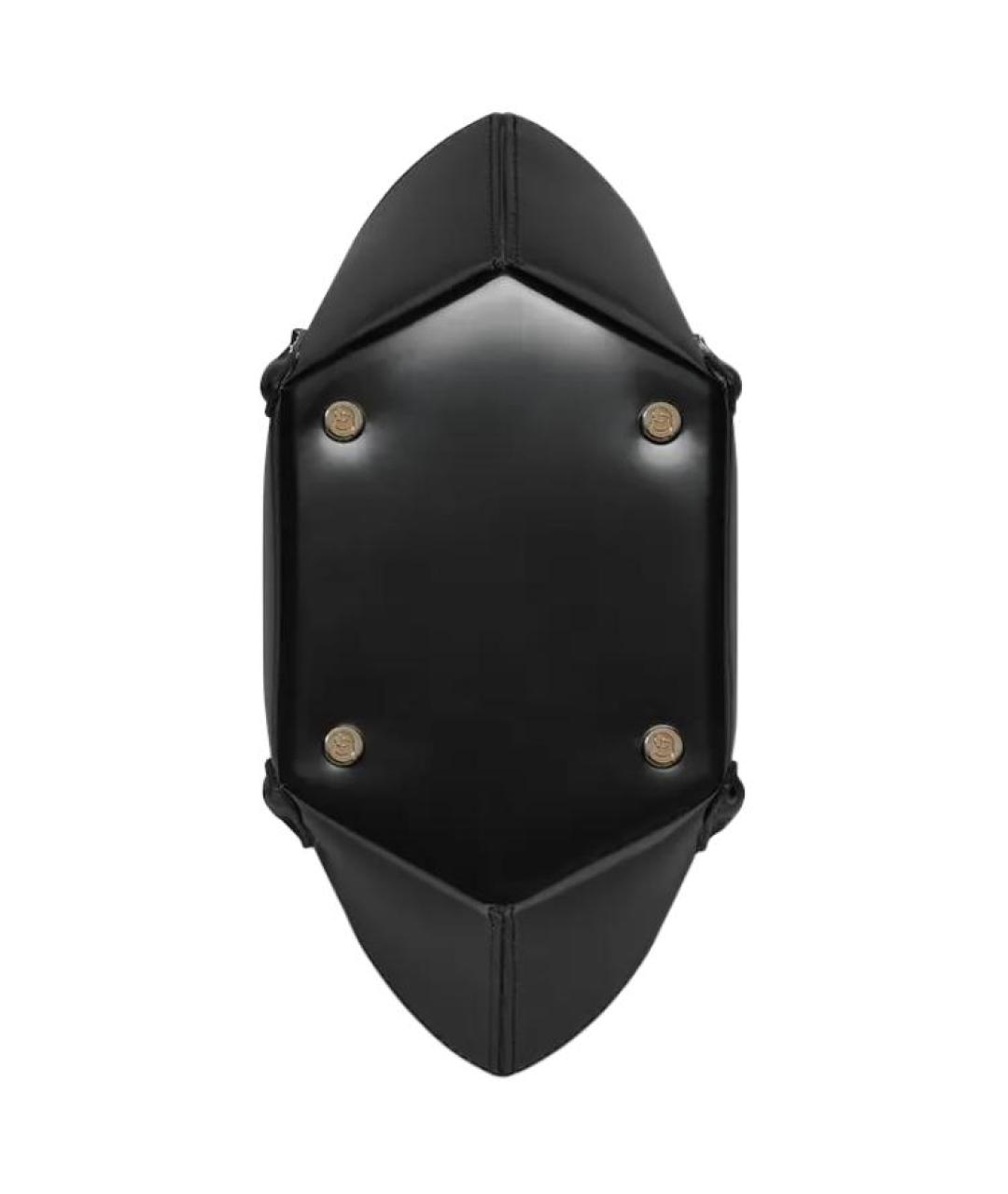 GUCCI Черная кожаная сумка через плечо, фото 5