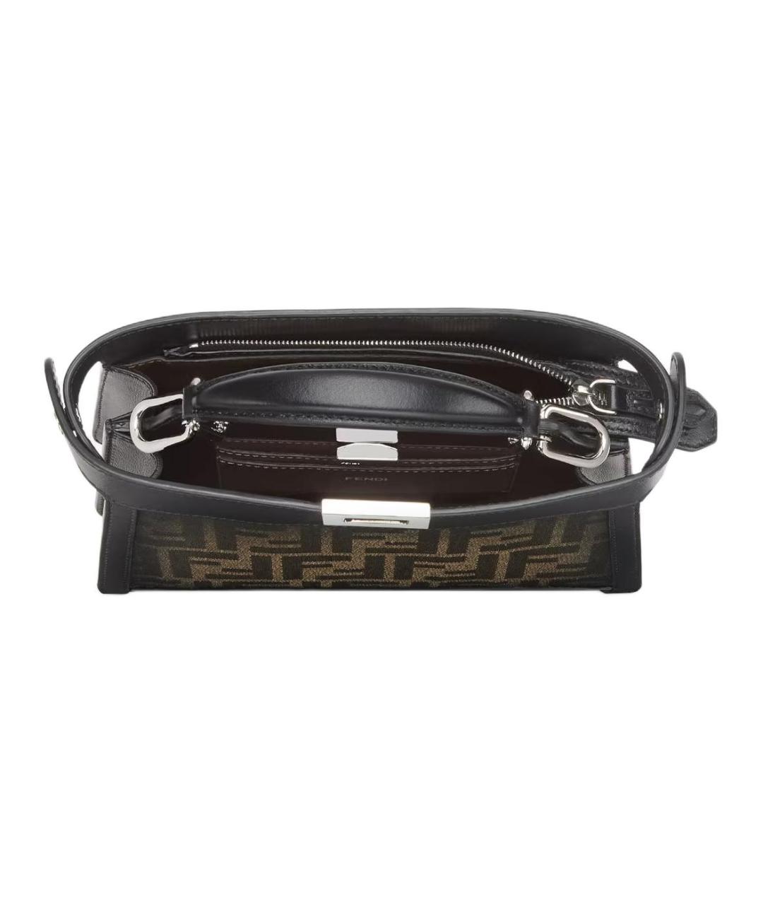 FENDI Черная сумка на плечо, фото 4