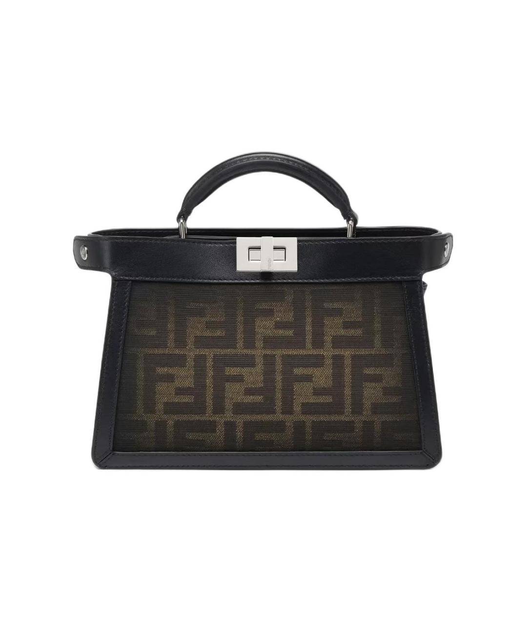 FENDI Черная сумка на плечо, фото 1