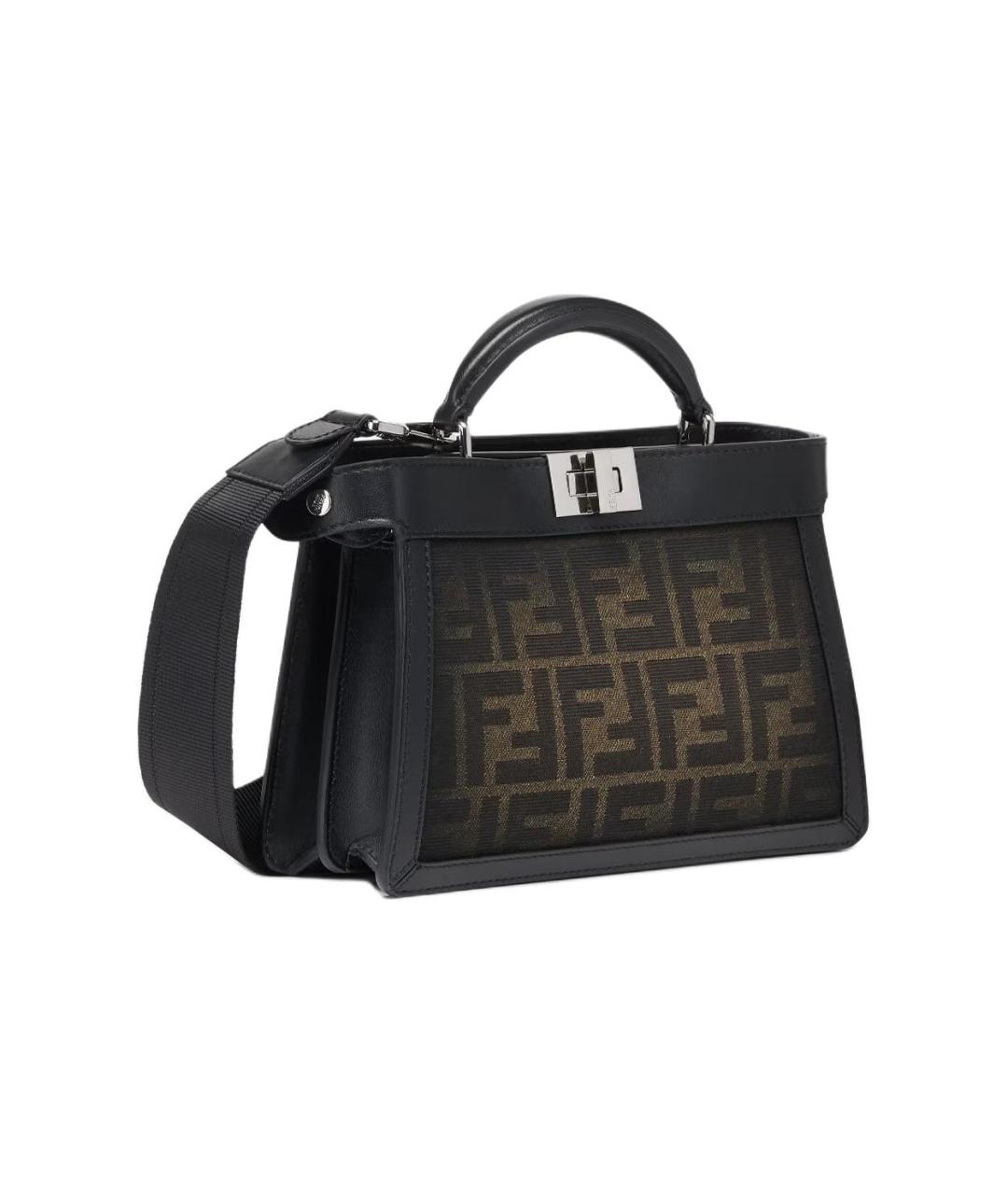 FENDI Черная сумка на плечо, фото 2