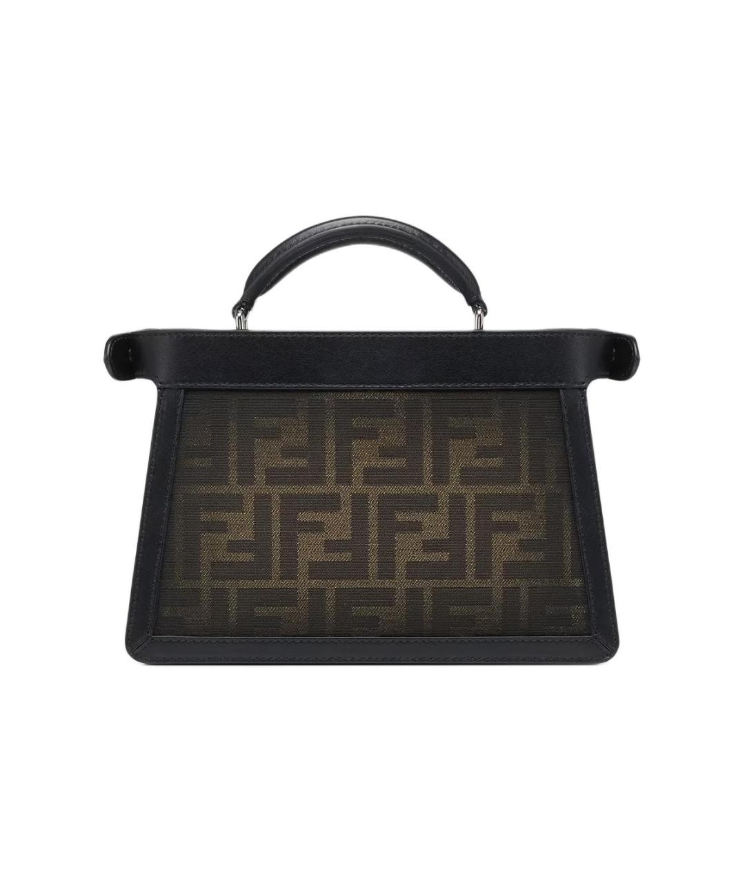 FENDI Черная сумка на плечо, фото 3