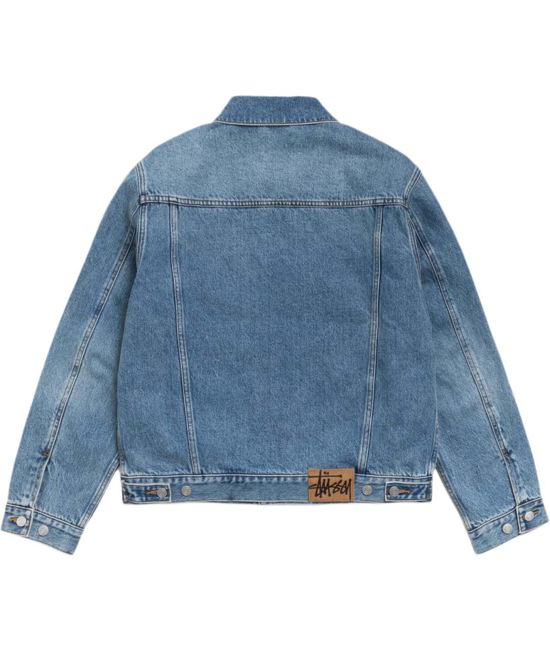 STUSSY Синяя куртка, фото 2
