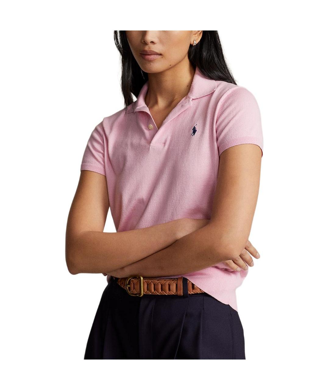 POLO RALPH LAUREN Розовый джемпер / свитер, фото 3