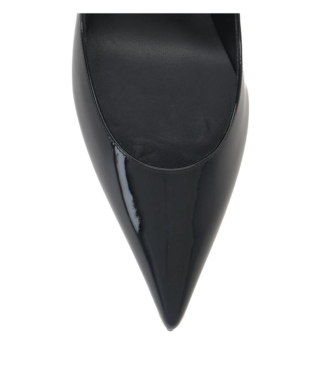CHRISTIAN LOUBOUTIN Черные кожаные туфли, фото 2