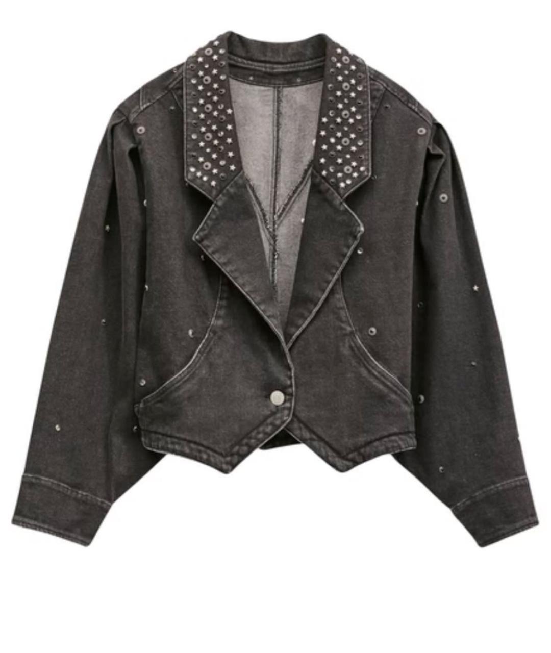 ISABEL MARANT Черная деним куртка, фото 5