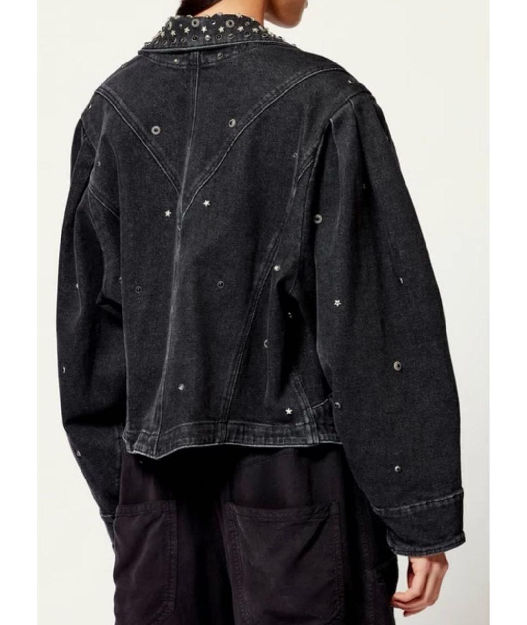 ISABEL MARANT Черная деним куртка, фото 4