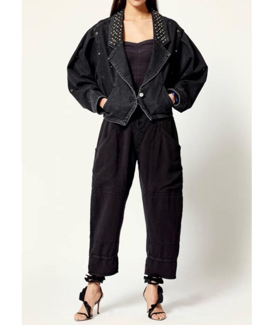 ISABEL MARANT Черная деним куртка, фото 2