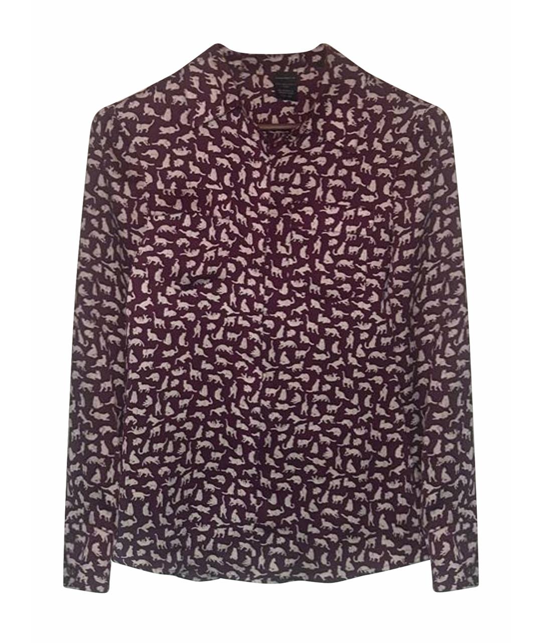 MARK CROSS Красная шелковая рубашка, фото 1