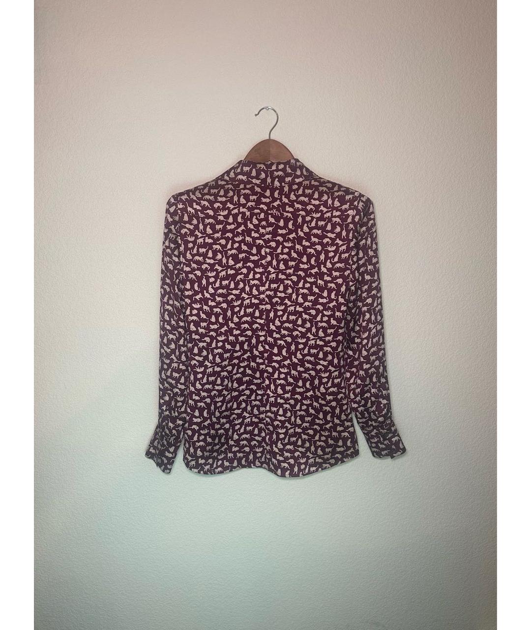 MARK CROSS Красная шелковая рубашка, фото 2