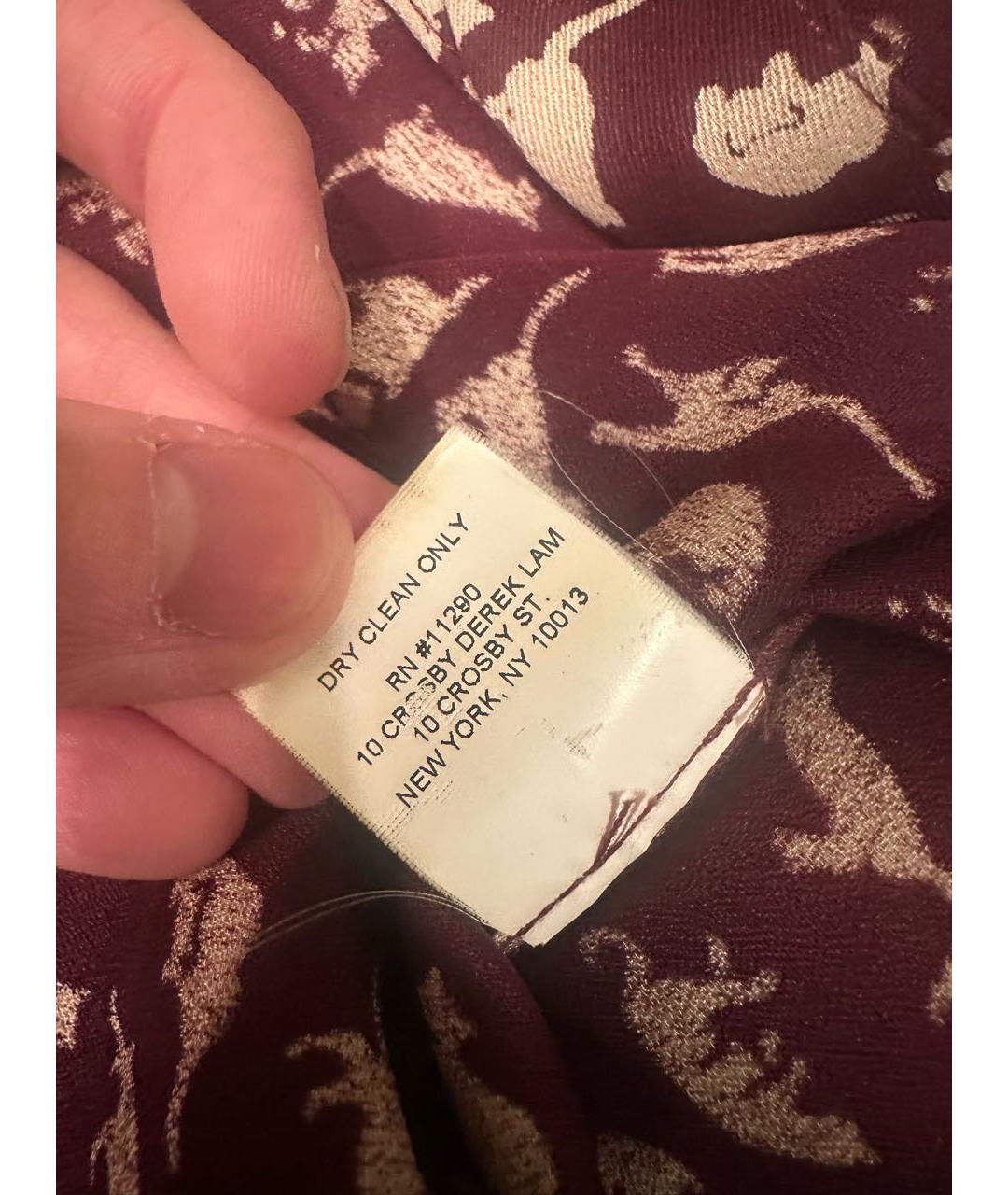 MARK CROSS Красная шелковая рубашка, фото 6