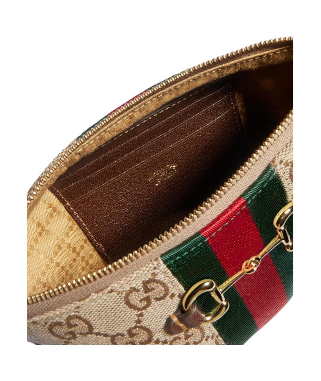 GUCCI Коричневая сумка через плечо, фото 5