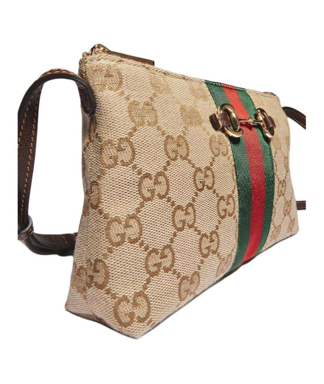 GUCCI Коричневая сумка через плечо, фото 2