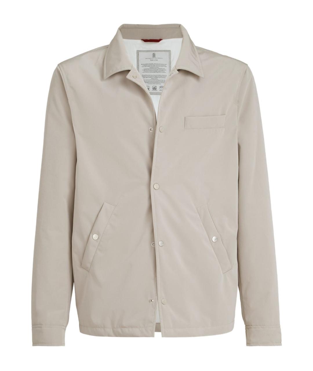 BRUNELLO CUCINELLI Коричневая куртка, фото 1