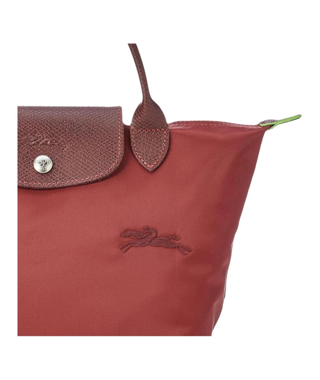 LONGCHAMP Красная сумка тоут, фото 5