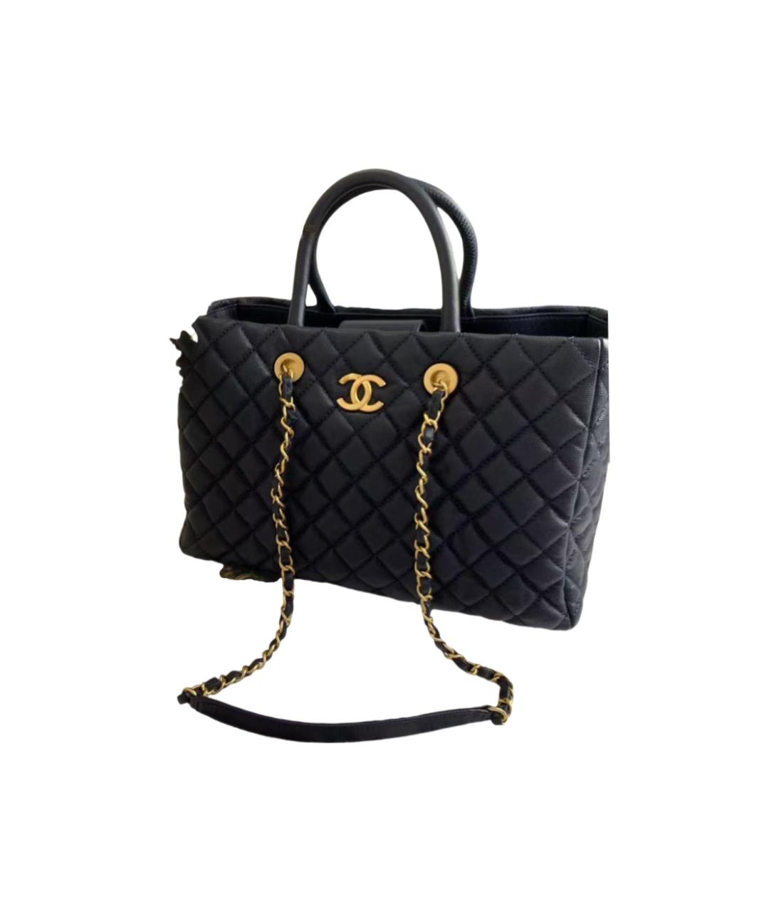 CHANEL Черная сумка через плечо, фото 8