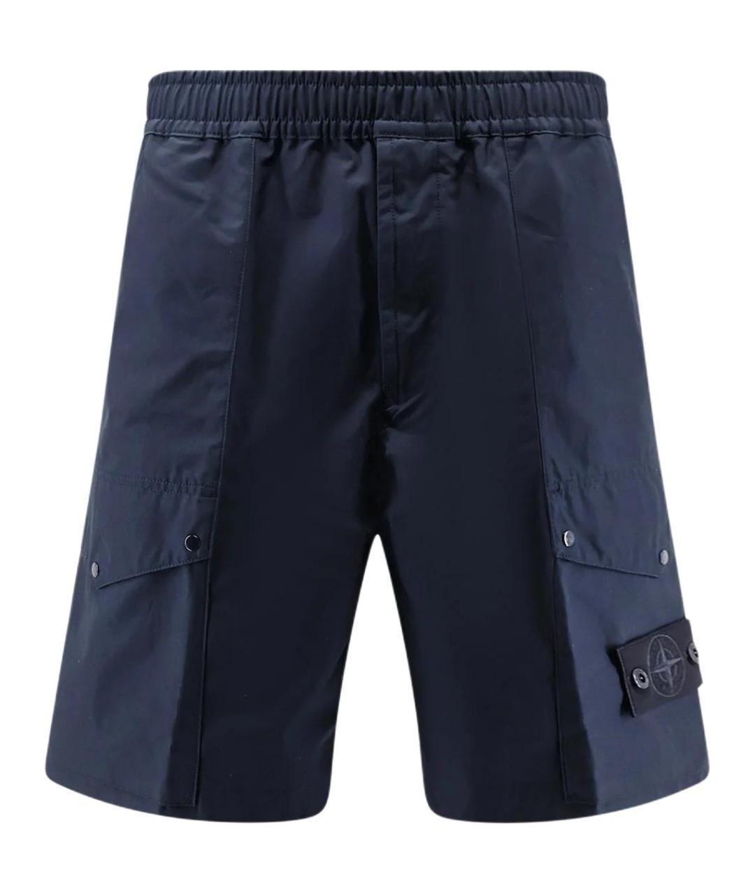 STONE ISLAND Синие шорты, фото 1