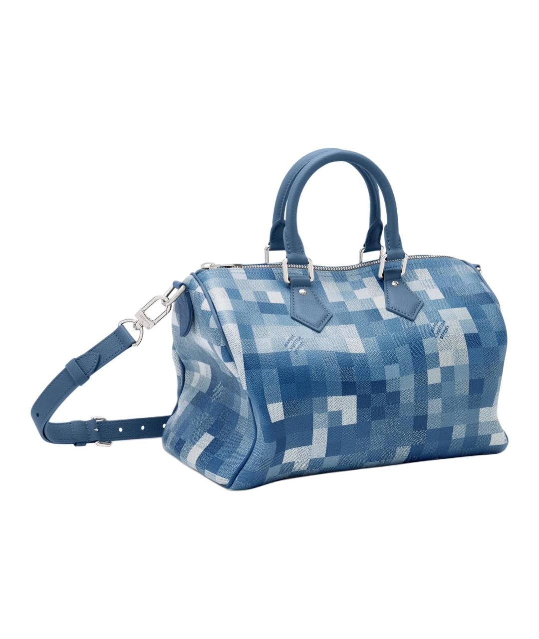 LOUIS VUITTON Синяя сумка на плечо, фото 2