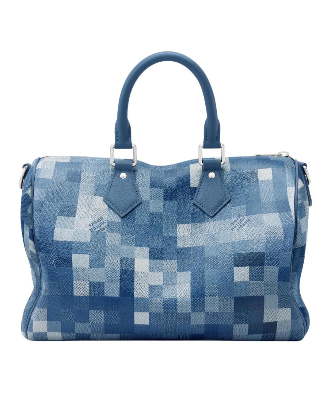 LOUIS VUITTON Синяя сумка на плечо, фото 3