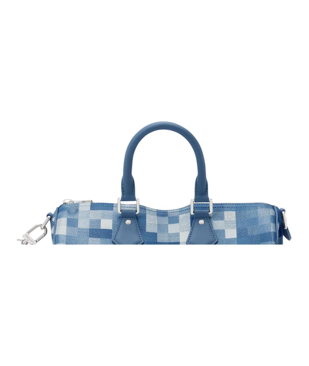 LOUIS VUITTON Синяя сумка на плечо, фото 5