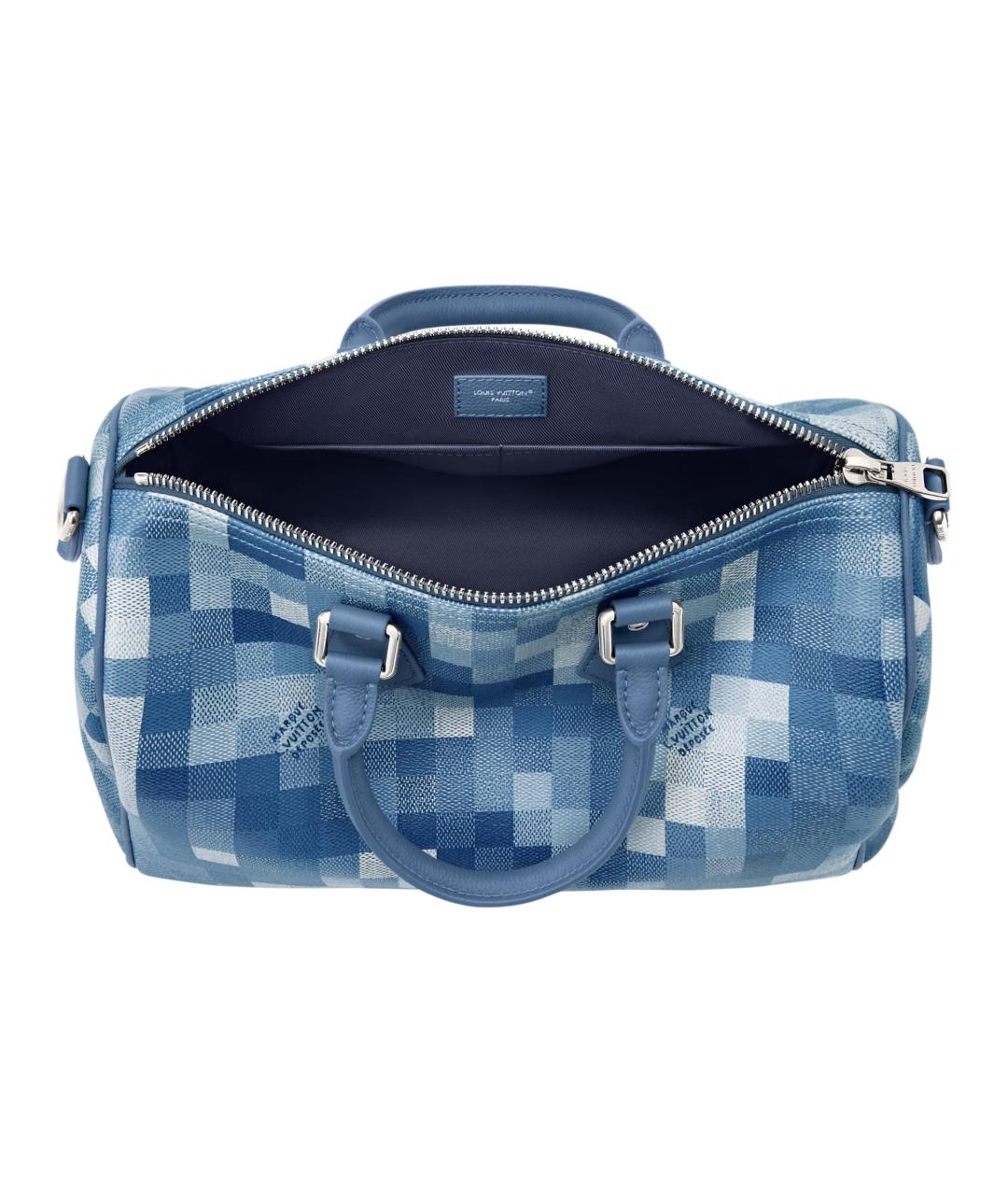 LOUIS VUITTON Синяя сумка на плечо, фото 4