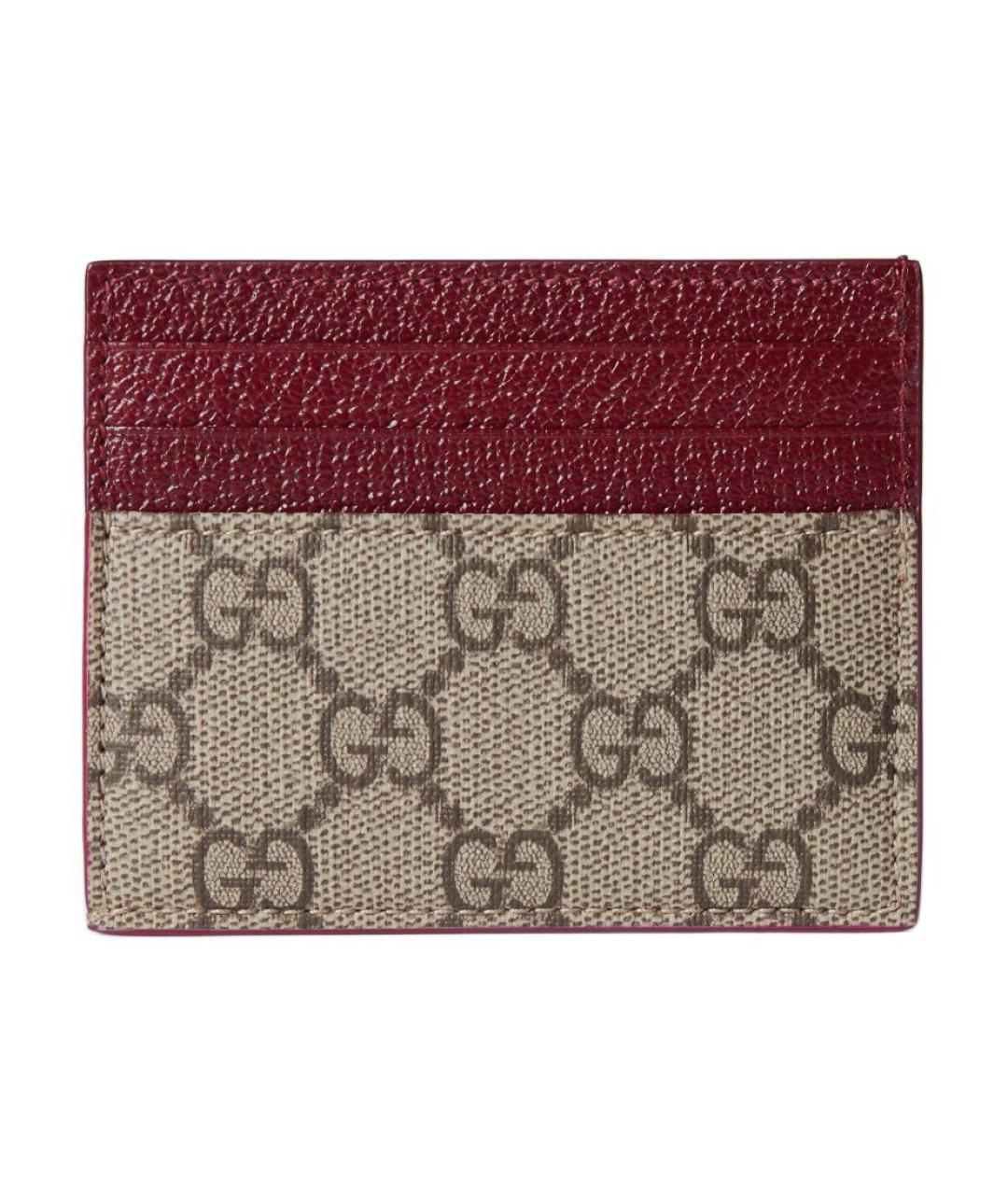 GUCCI Коричневый кардхолдер, фото 3