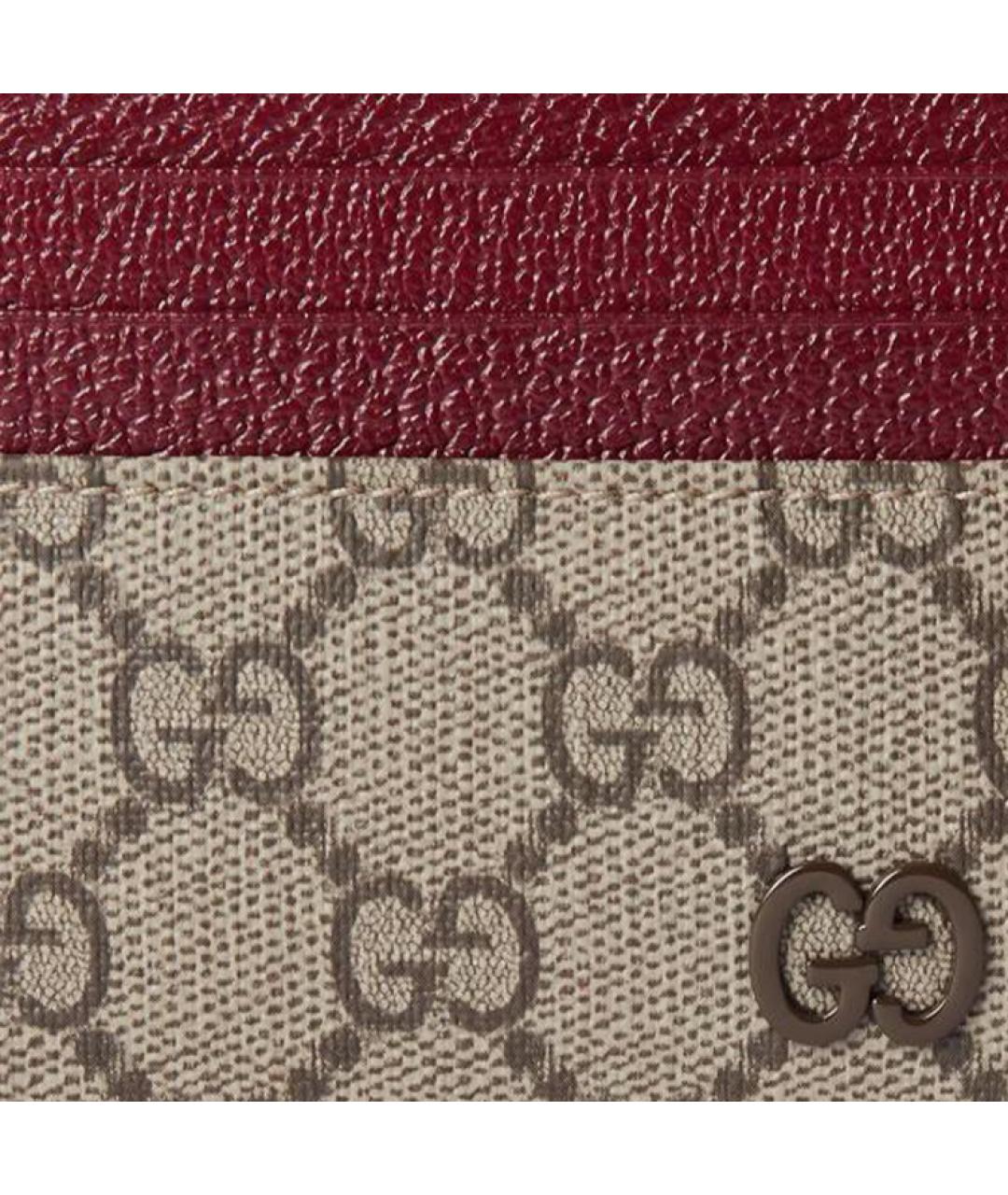 GUCCI Коричневый кардхолдер, фото 5