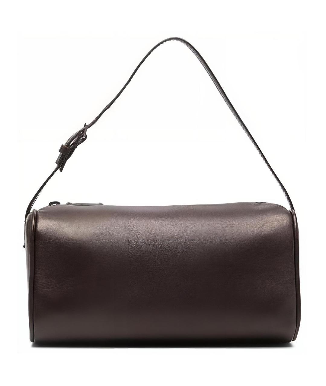 THE ROW Коричневая кожаная сумка через плечо, фото 1