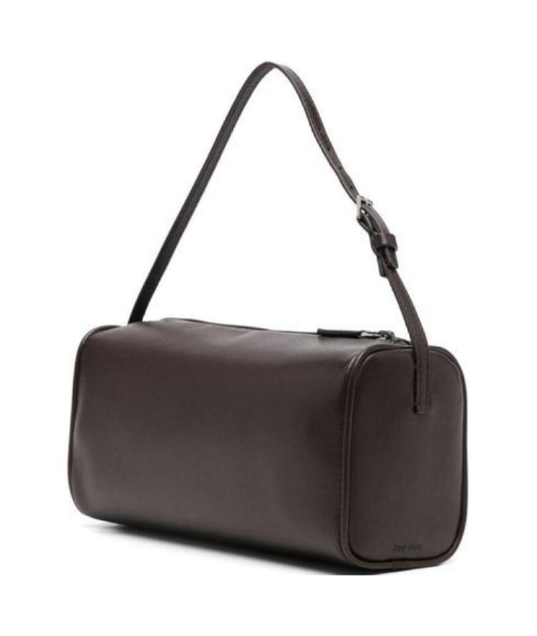 THE ROW Коричневая кожаная сумка через плечо, фото 2