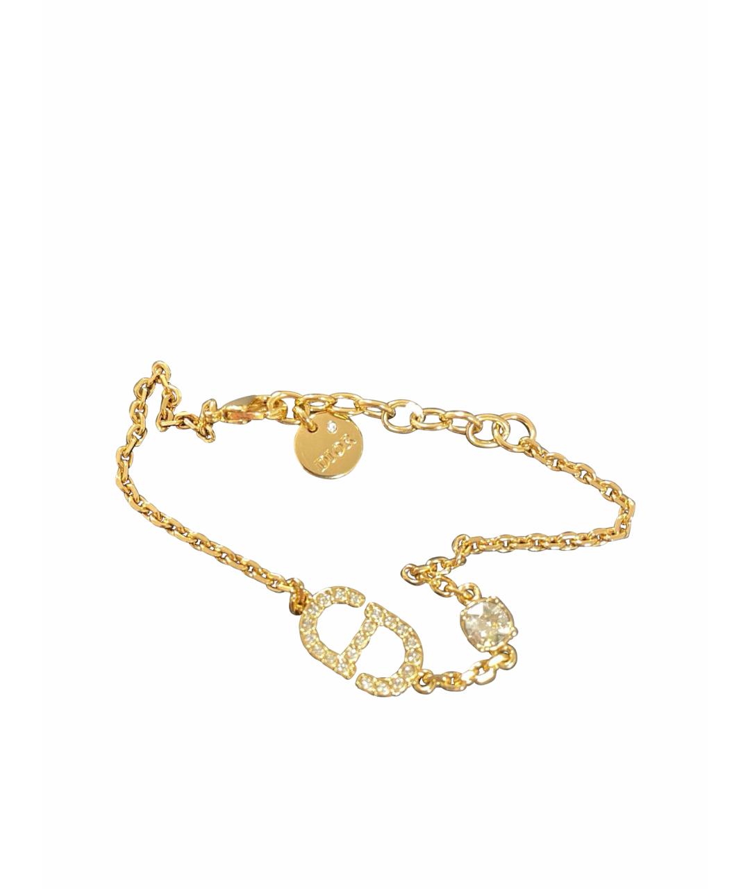 CHRISTIAN DIOR Золотой браслет, фото 1