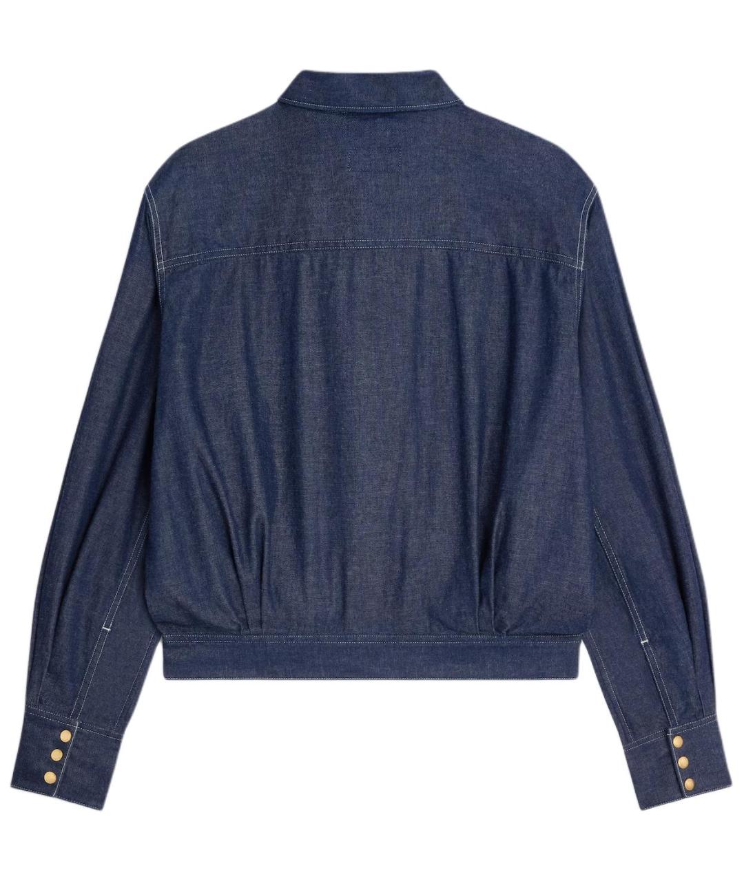 CELINE Синяя рубашка, фото 2