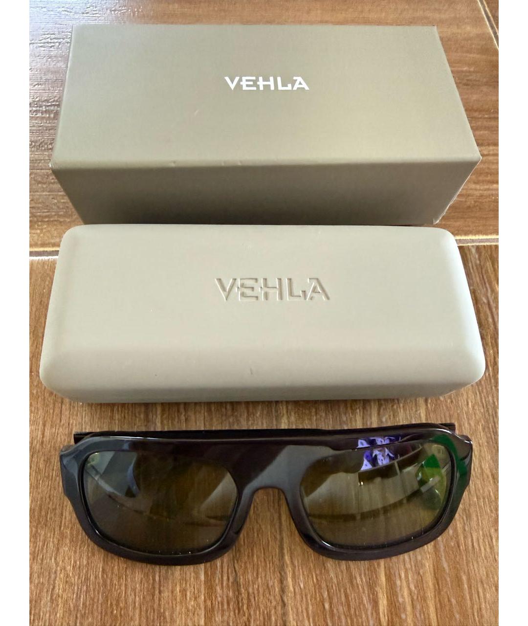 Vehla Коричневые пластиковые солнцезащитные очки, фото 2