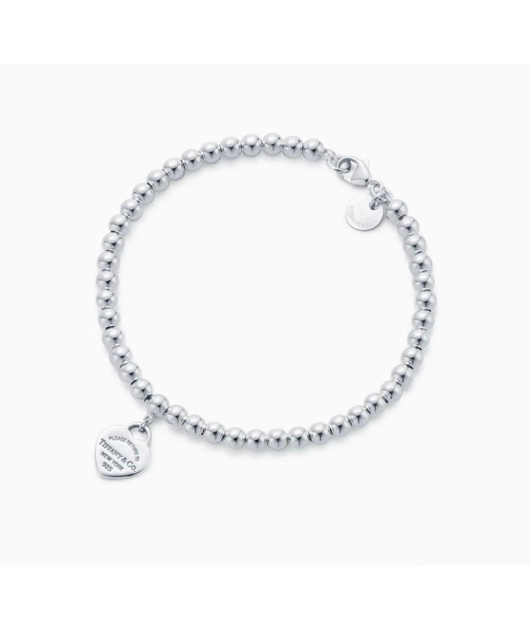 TIFFANY&CO Бирюзовый серебряный браслет, фото 3