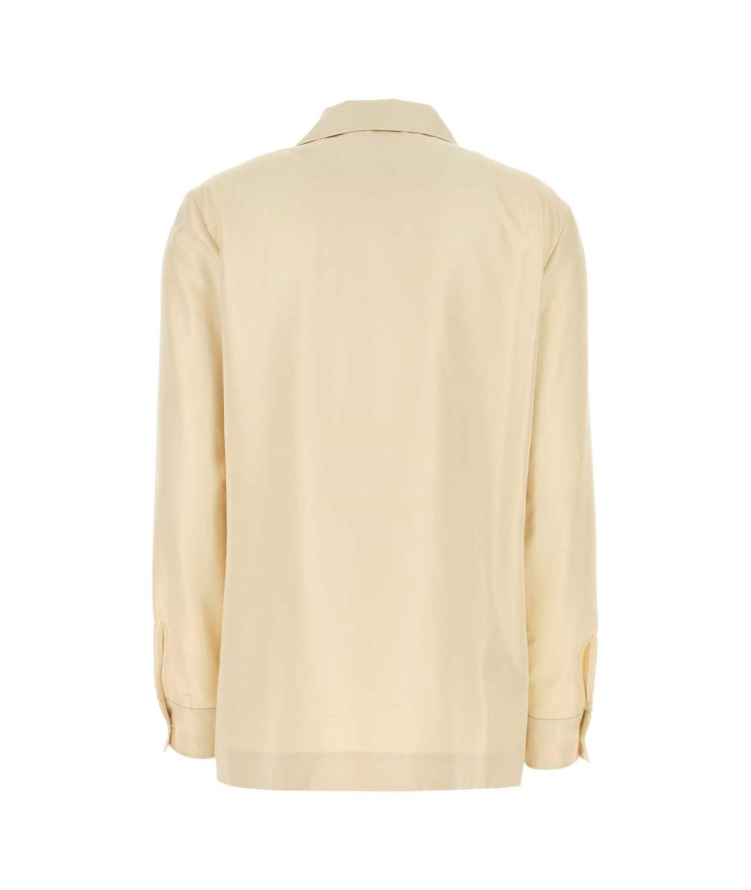 THE ROW Белая шелковая рубашка, фото 2