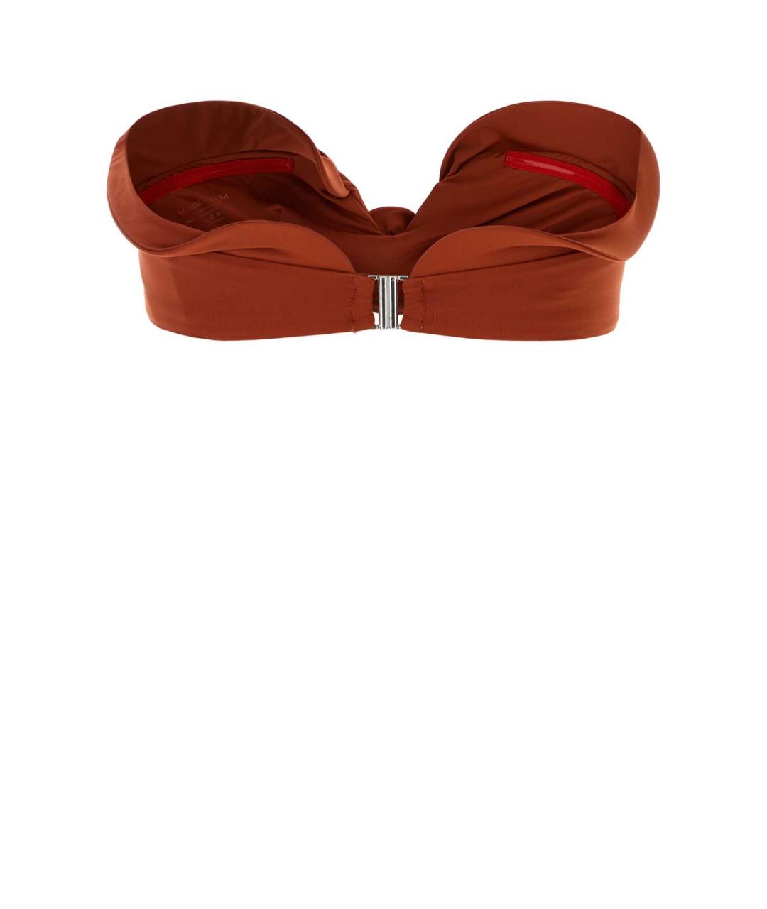 MAGDA BUTRYM Оранжевый полиамидовый купальник, фото 2