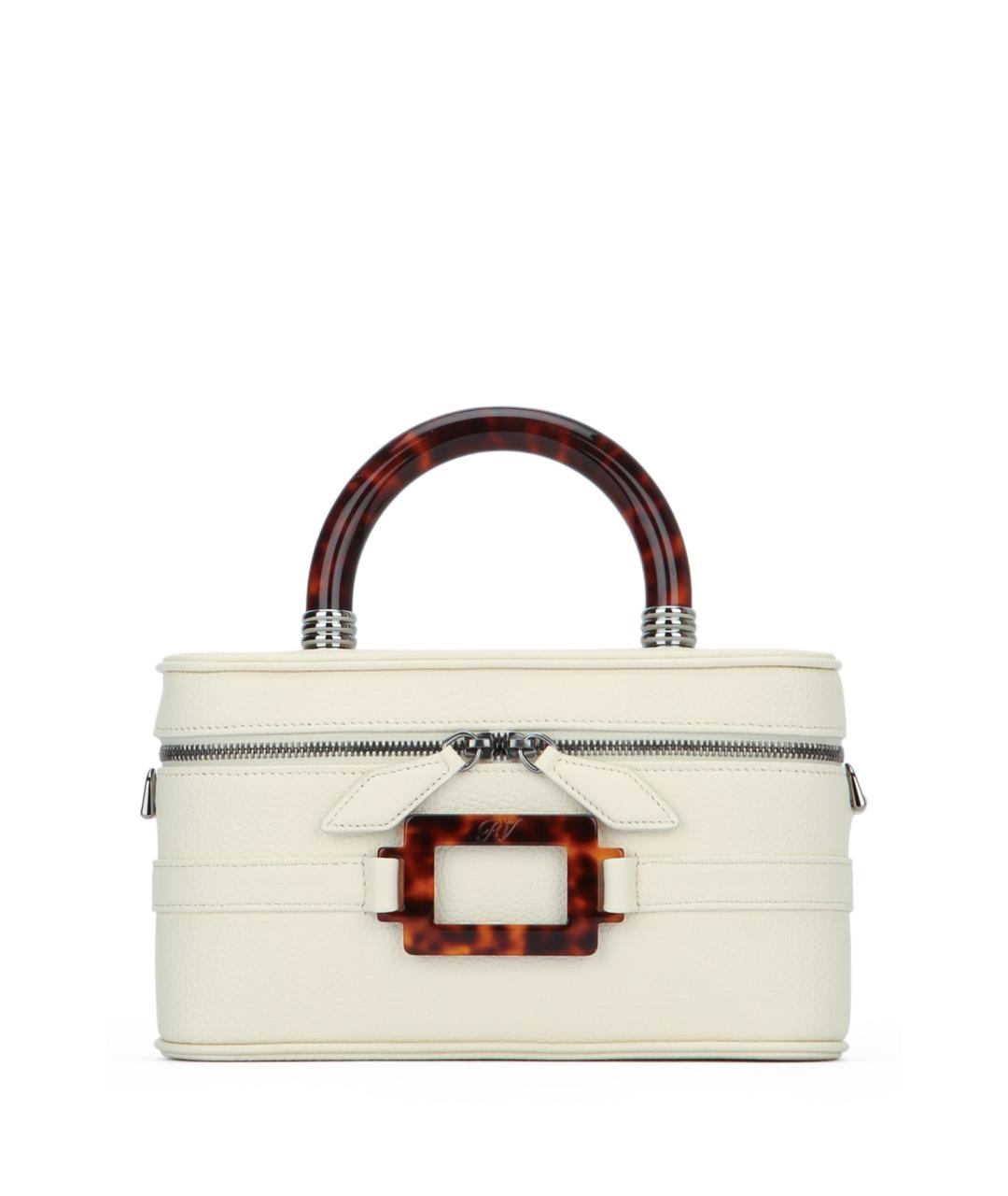 ROGER VIVIER Белая сумка с короткими ручками, фото 1