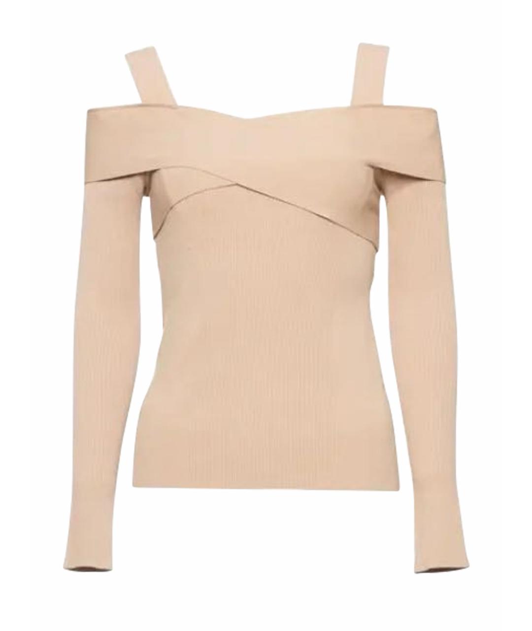 TOM FORD Бежевый вискозный джемпер / свитер, фото 1