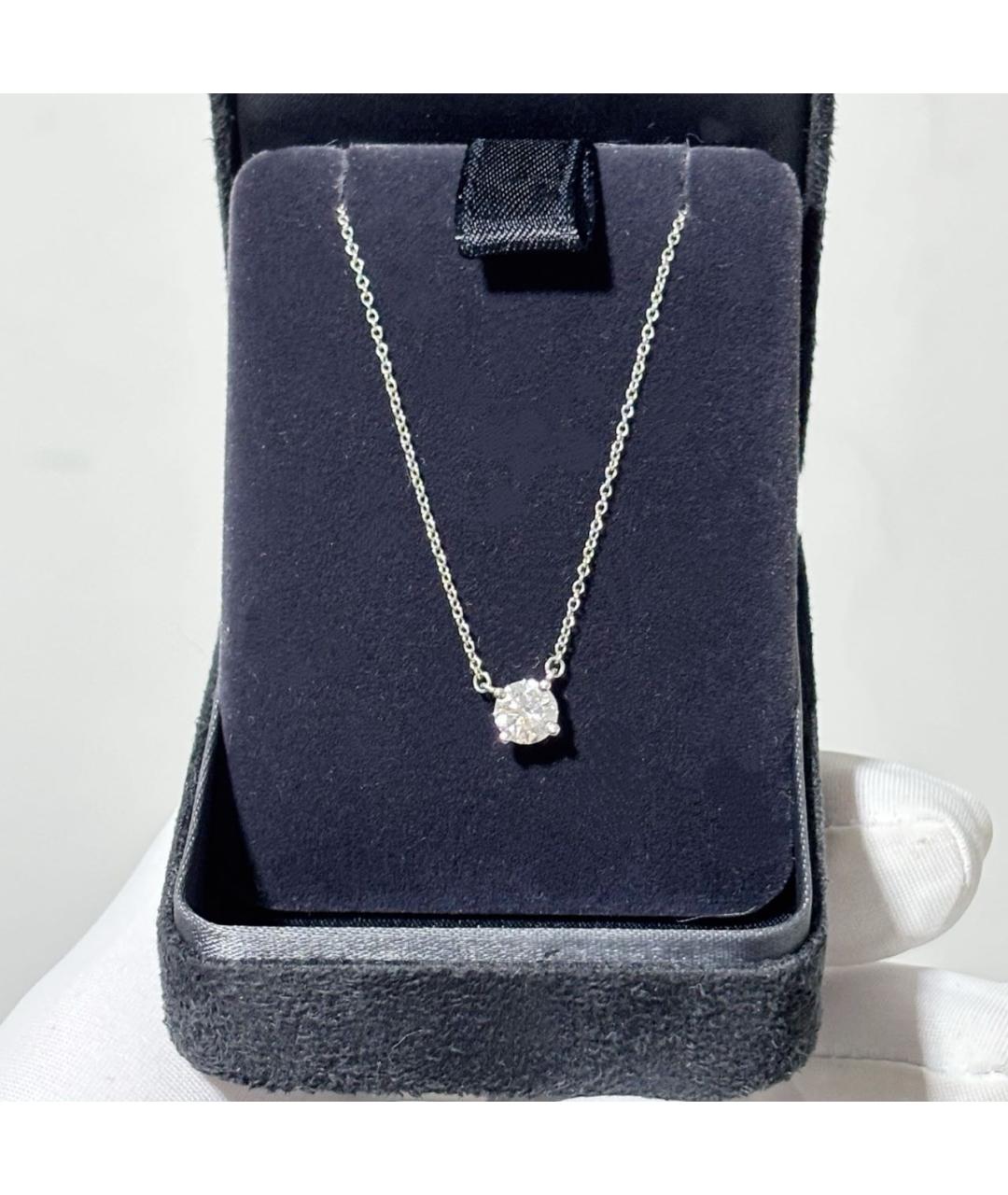 TIFFANY&CO Серебряное платиновое колье, фото 6