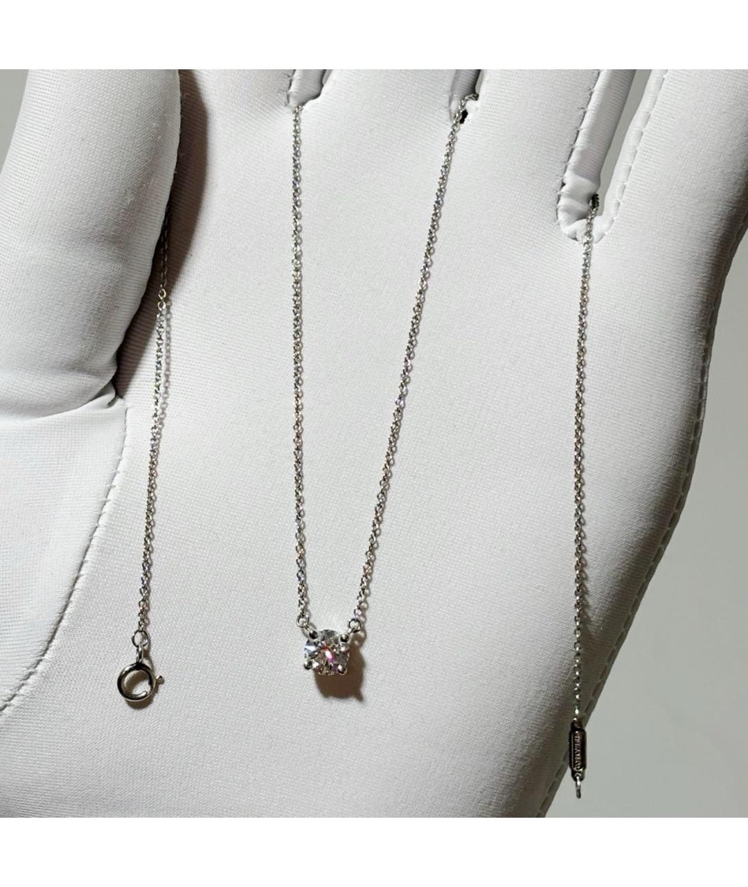 TIFFANY&CO Серебряное платиновое колье, фото 2