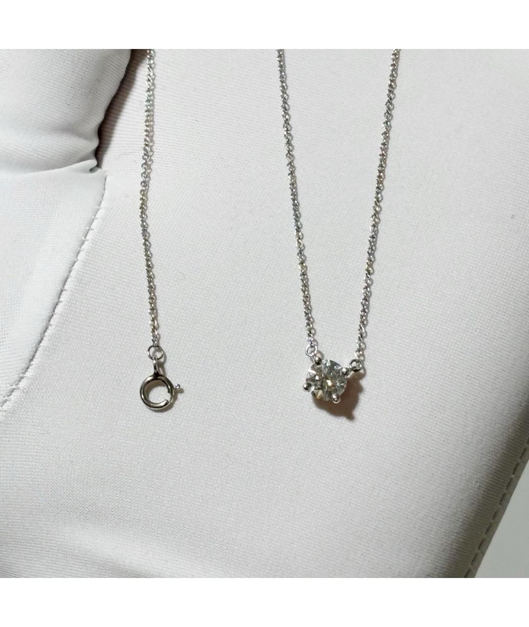 TIFFANY&CO Серебряное платиновое колье, фото 3